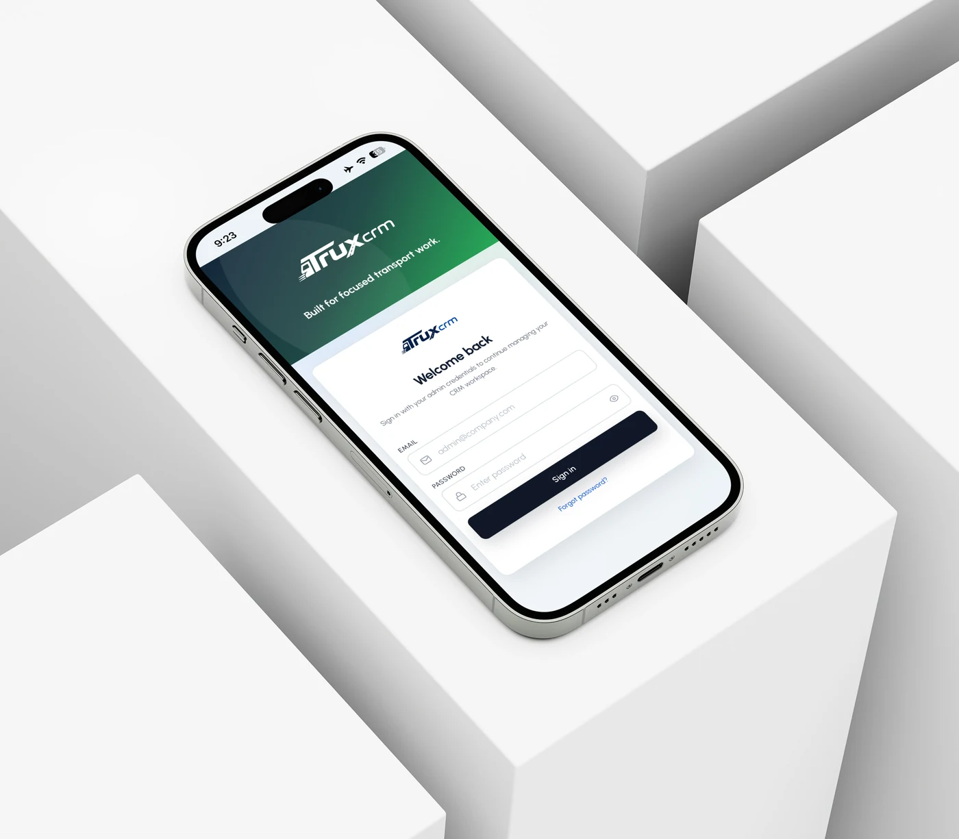 Truck dispatching CRM mobile app and carrier payout reconciliation